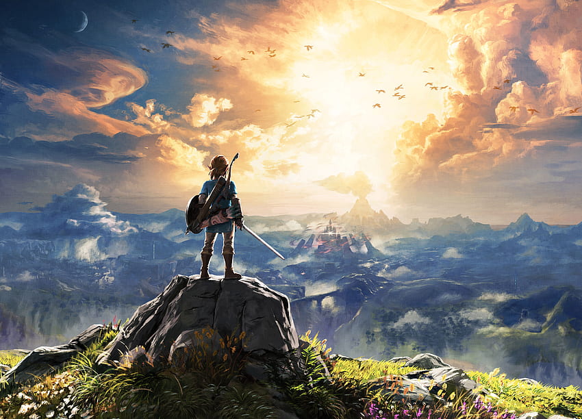 The Legend of Zelda: Breath of the Wild . Background , Sheikah Slate HD wallpaper