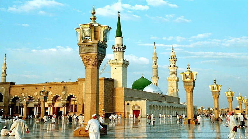 Medine . Görünüm , Medine, İslam mimarisi, Makkah Madina HD duvar kağıdı