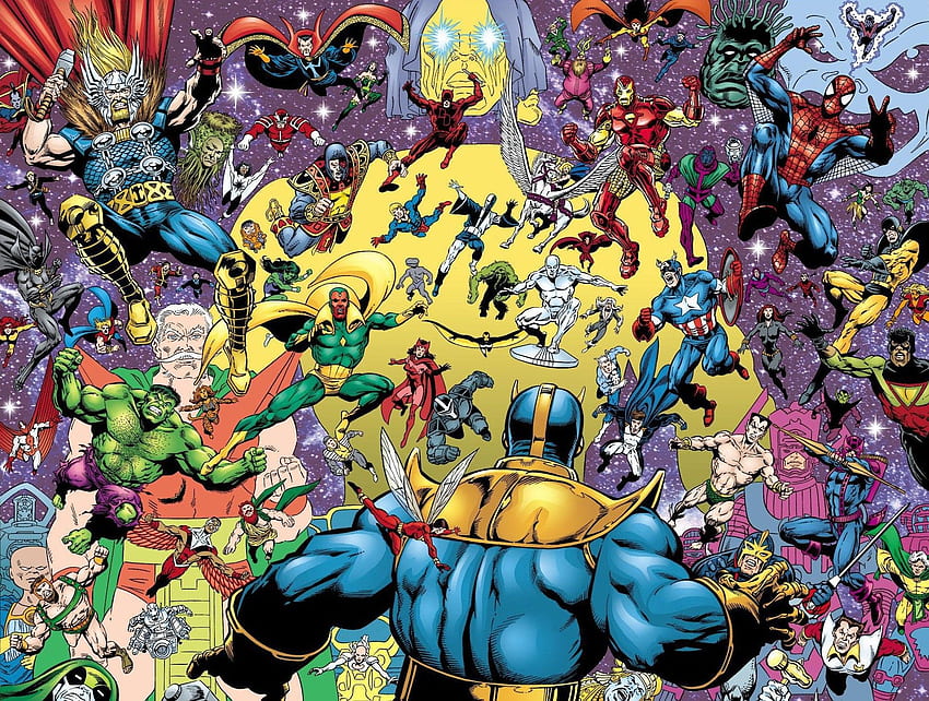 Marvel-Comicbuch – Android, iPhone HD-Hintergrundbild