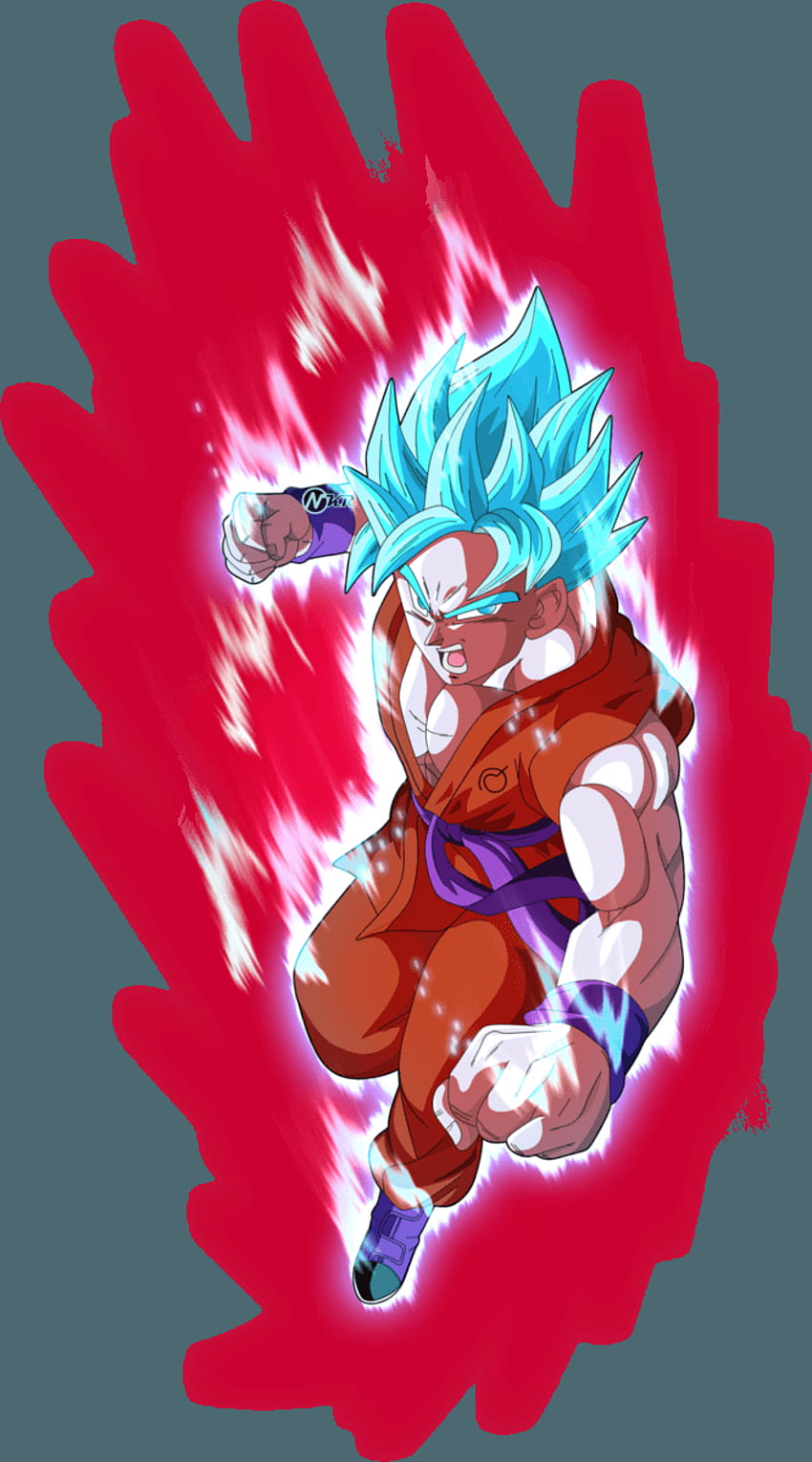 Goku super saiyan blue kaioken HD wallpapers | Pxfuel