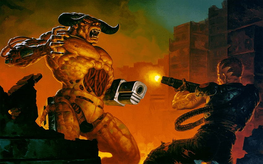 Doom 2, Klasik Doom HD duvar kağıdı