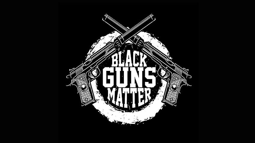 Black Guns Matter, dom, silahlar, 2. Değişiklik, Amerika HD duvar kağıdı