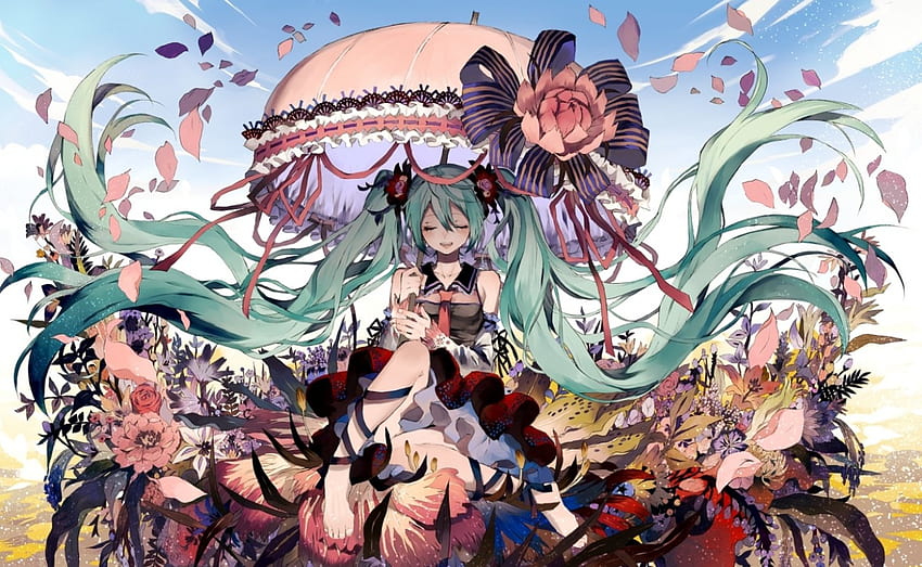 Hatsune Miku; Anime; Girl HD Vocaloid Wallpapers, HD Wallpapers