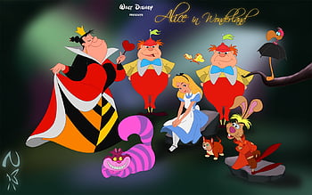 Alice in Wonderland Cartoon, Alice in Wonderland Disney HD wallpaper |  Pxfuel