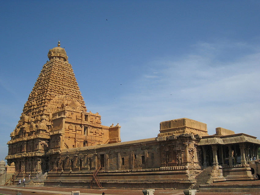 Brihadisvara Tapınağı, Thanjavur, Hindistan HD duvar kağıdı