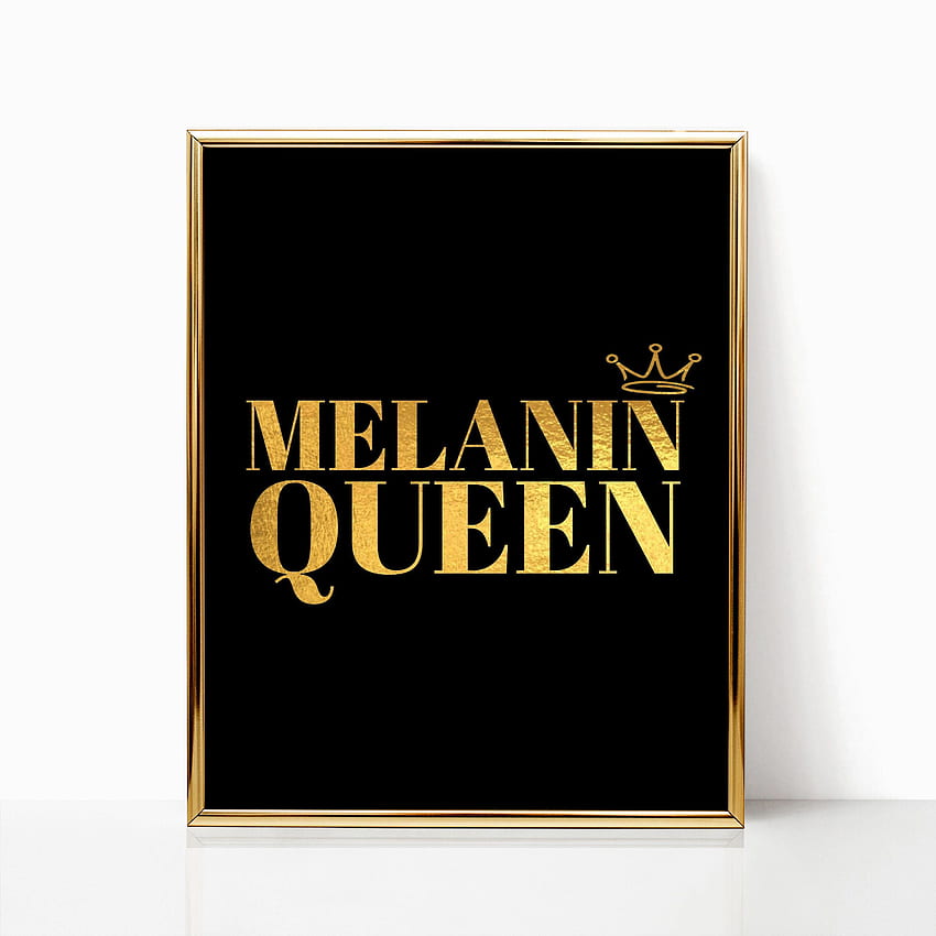Black Girl Magic, Word Art, Melanin Queen, Wall Décor, Home Decor HD phone wallpaper