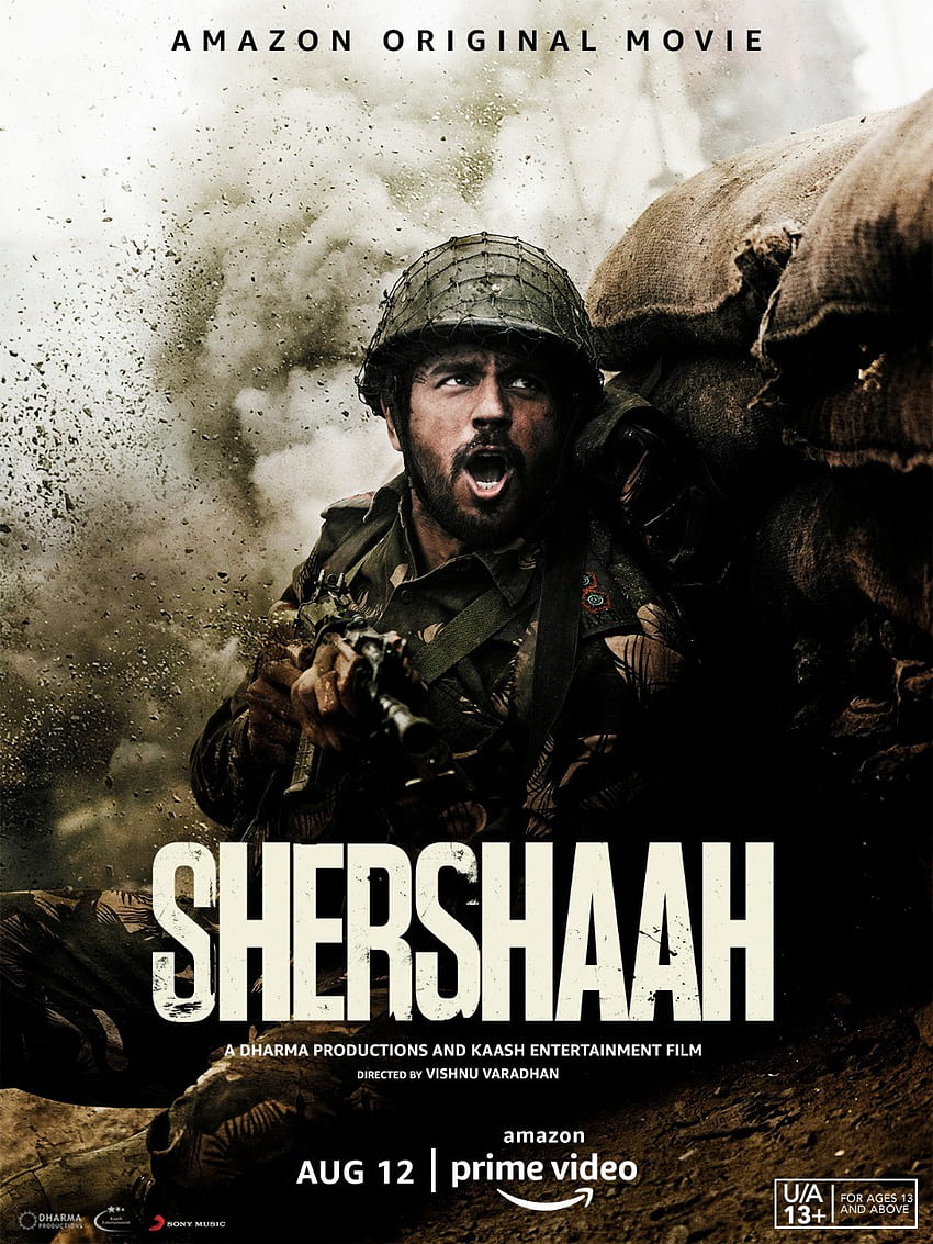 Shershaah ヒンディー語映画のリリース日、予告編、. オンライン24リールを見る場所 HD電話の壁紙