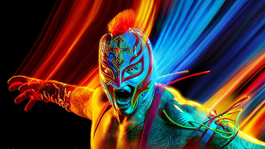 Rey Mysterio คอนเฟิร์มเป็นคัฟเวอร์สตาร์ WWE 22 วอลล์เปเปอร์ HD