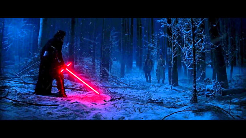 [] Escena de Kylo Ren vs Finn y Rey - Star Wars 7 - YouTube fondo de pantalla