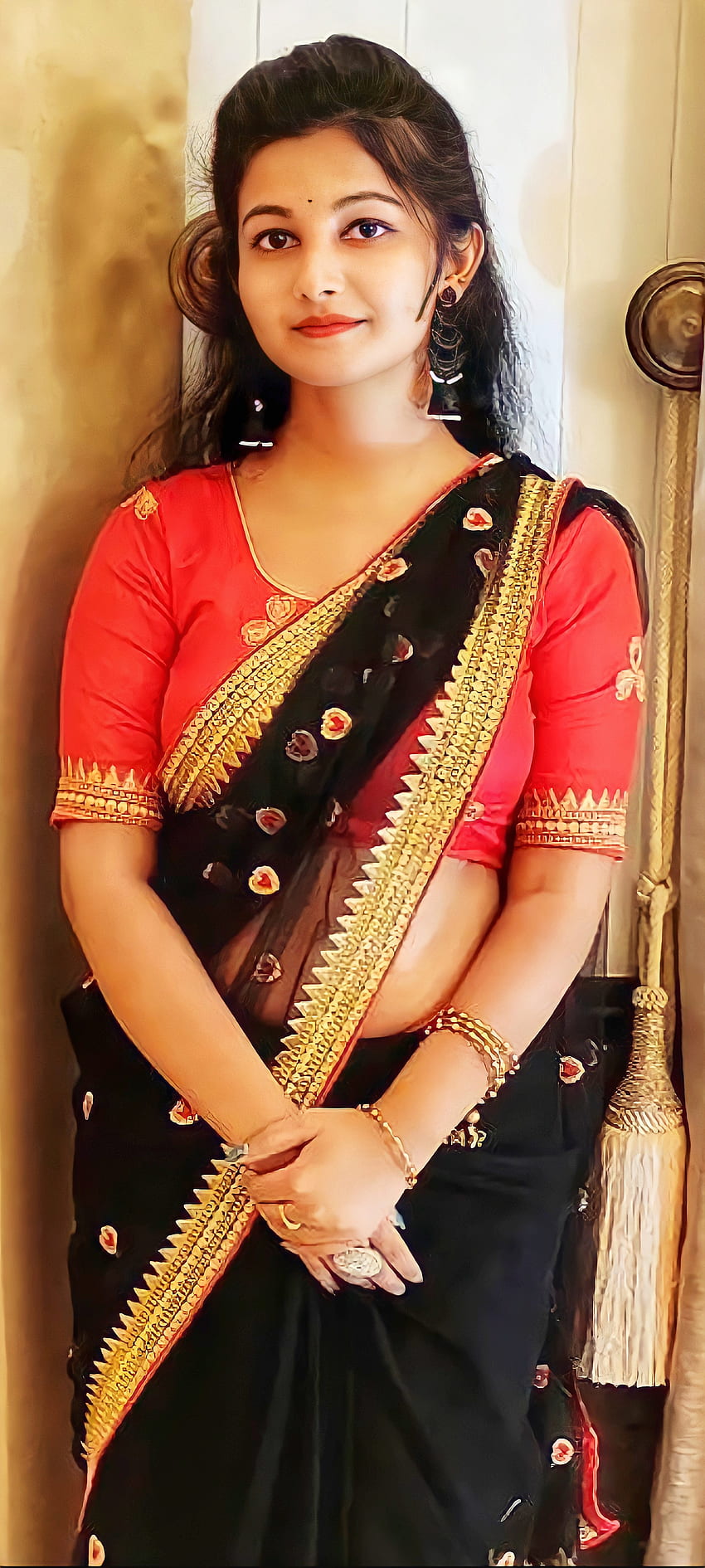 Piękna dziewczyna, fashion_design, indyjska Tapeta na telefon HD