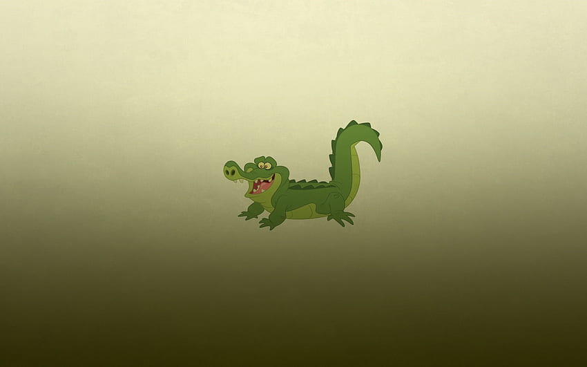 Alligator Crocodile Green Minimalism Cartoon - - teahub.io, Cute Alligator HD wallpaper
