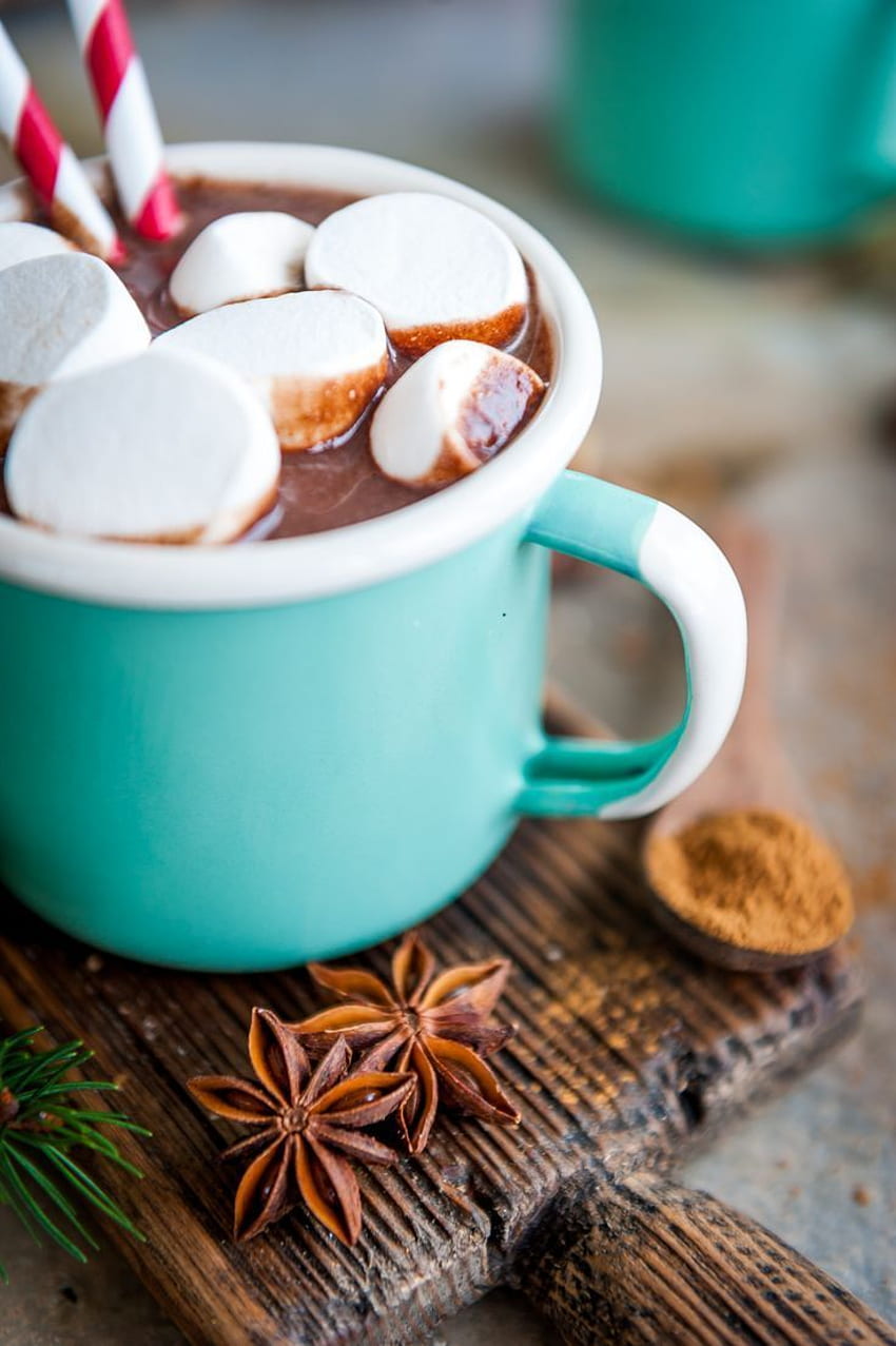 Hot Chocolate. Christmas food, Hot chocolate, Christmas HD phone wallpaper