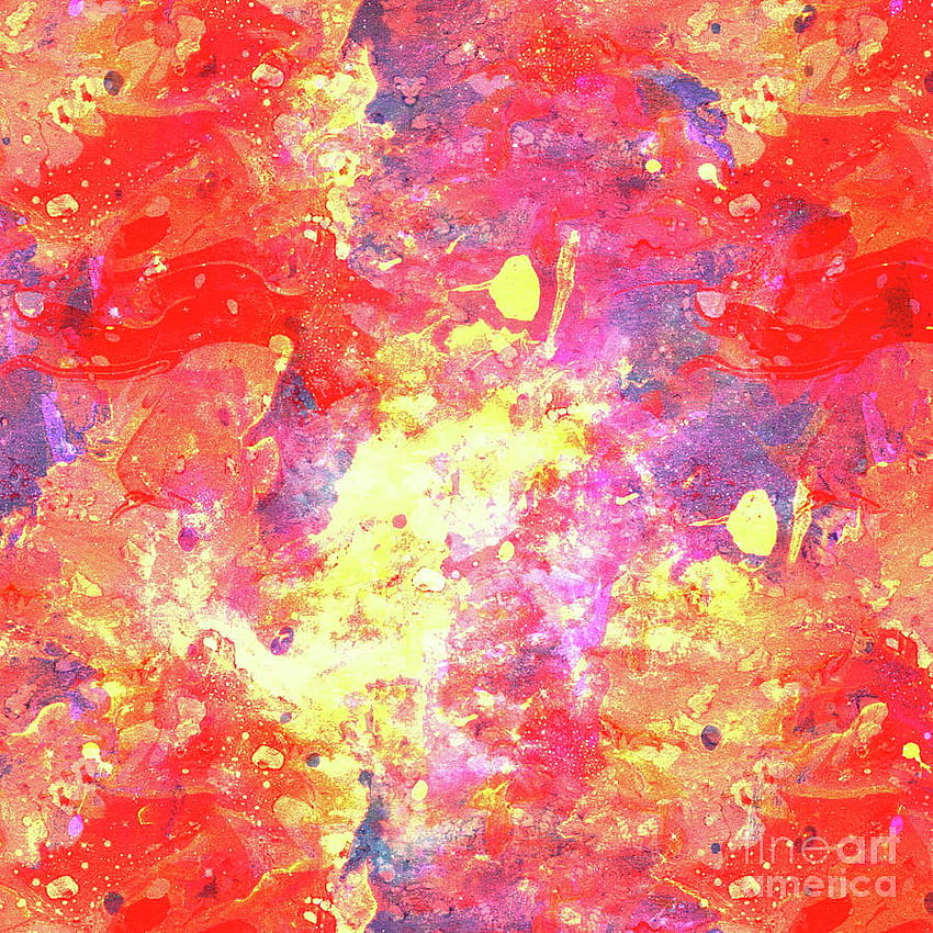 Colorful Watercolor Abstract background. Multicolor grunge psychedelic red pink texture tie dye. Digital Art, Yellow Tie Dye HD phone wallpaper
