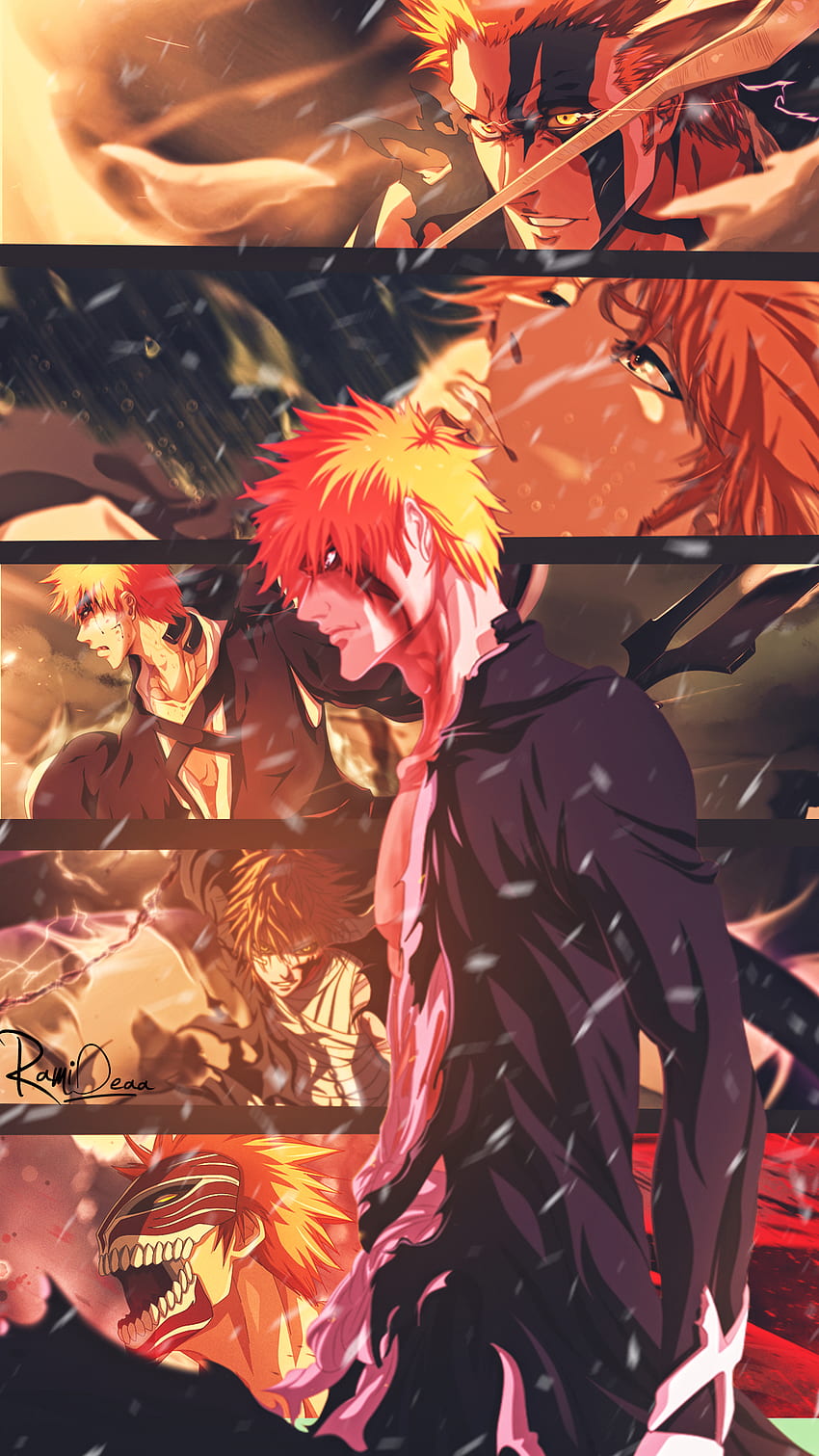 Ichigo Bleach, anime, bleach, edit, ichigo, ichigo kurosaki, HD phone  wallpaper