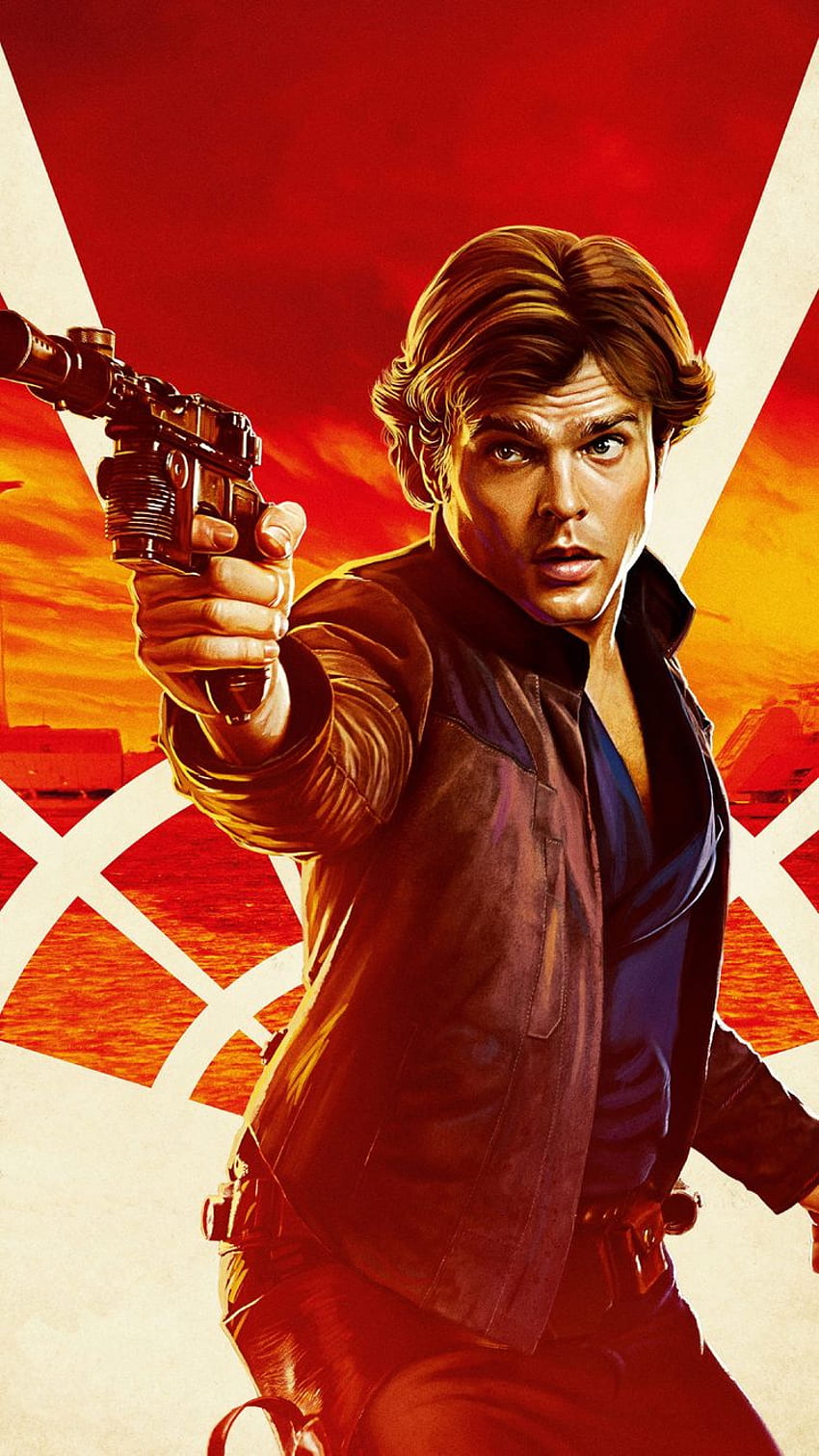 Han Solo In Solo A Star Wars Story Movie iPhone 6 HD phone wallpaper