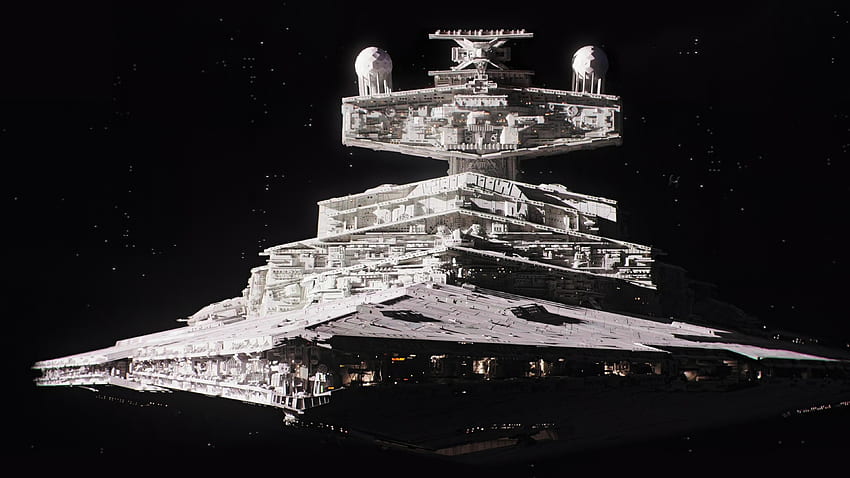 Imperialny niszczyciel gwiezdny klasy I (Gwiezdne wojny) []. Dodałem sekcję górnego mostu, która została odcięta i niewidoczna na filmie. : R StarshipPorn, Star Destroyer Bridge Tapeta HD