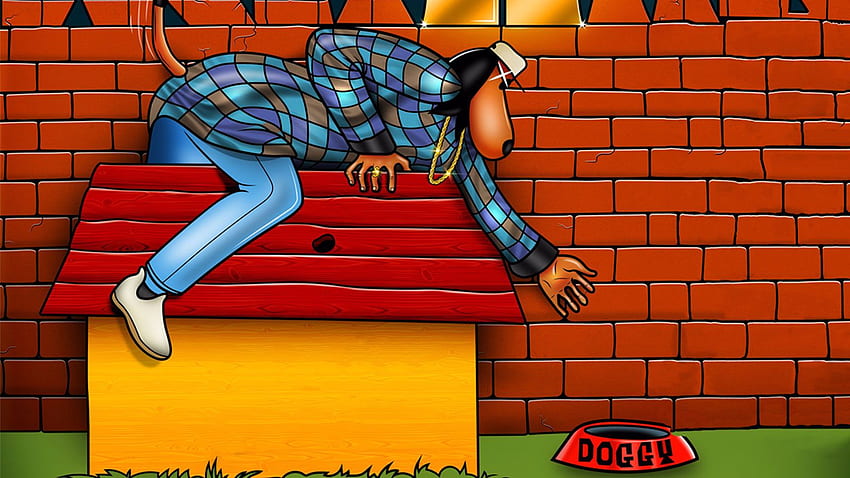 25-ата годишнина на Doggystyle на Snoop Dogg. Павилионът, анимационен филм на Снуп Дог HD тапет