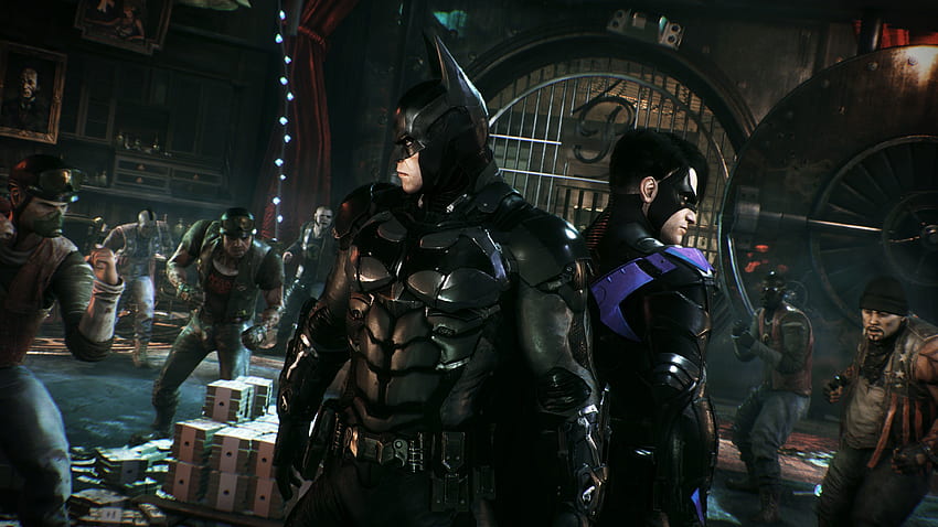Batman, Batman, Batman : Arkham Knight, Gotham City, Batman et Nightwing Fond d'écran HD
