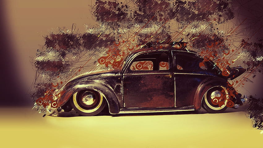 Volkswagen beetle HD wallpaper