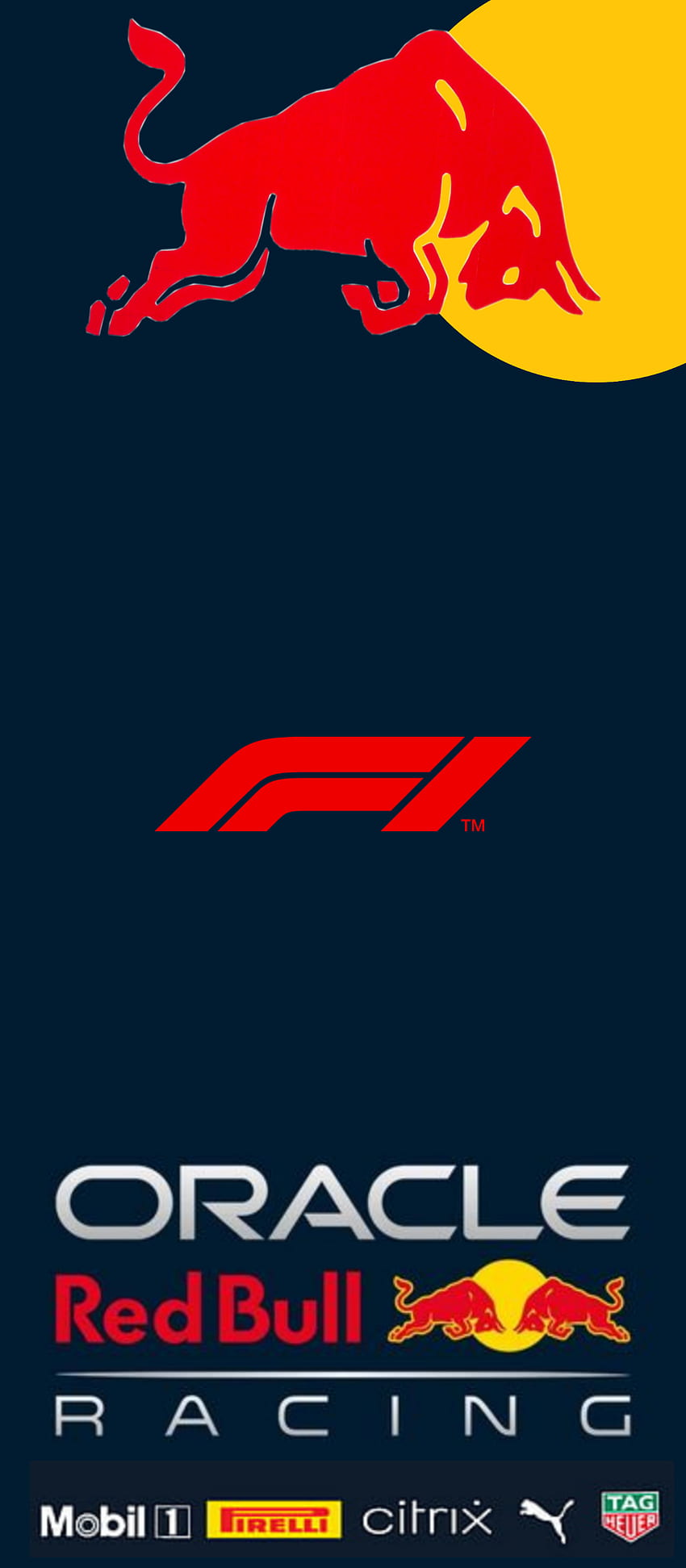 Redbull racing, rojo, logotipo fondo de pantalla del teléfono