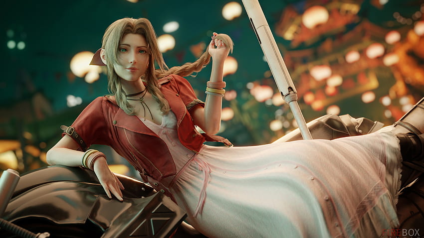 Aerith Gainsborough Final Fantasy VII HD-Hintergrundbild