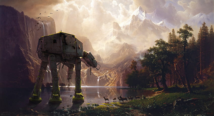 Star Wars Landscape, Star Wars Scenery HD wallpaper