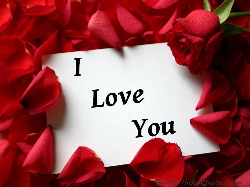 I Love U Sweetheart Group HD wallpaper