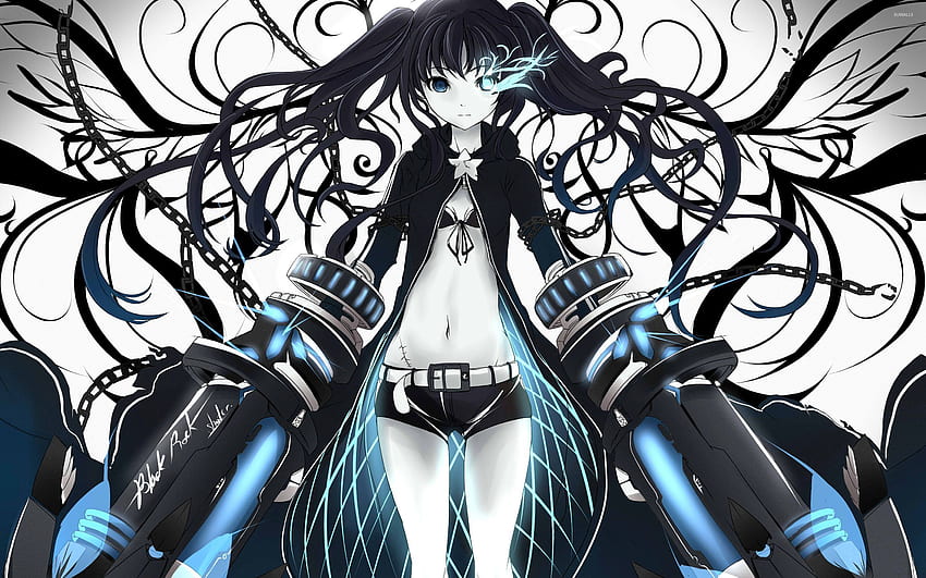 Anime Girl Black Rock Shooter 4K Wallpaper #247