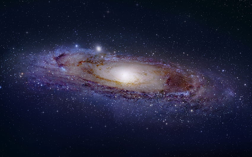 Galaxy Space Universe Andromeda Stars Macbook Pro, Retina Space Tapeta HD
