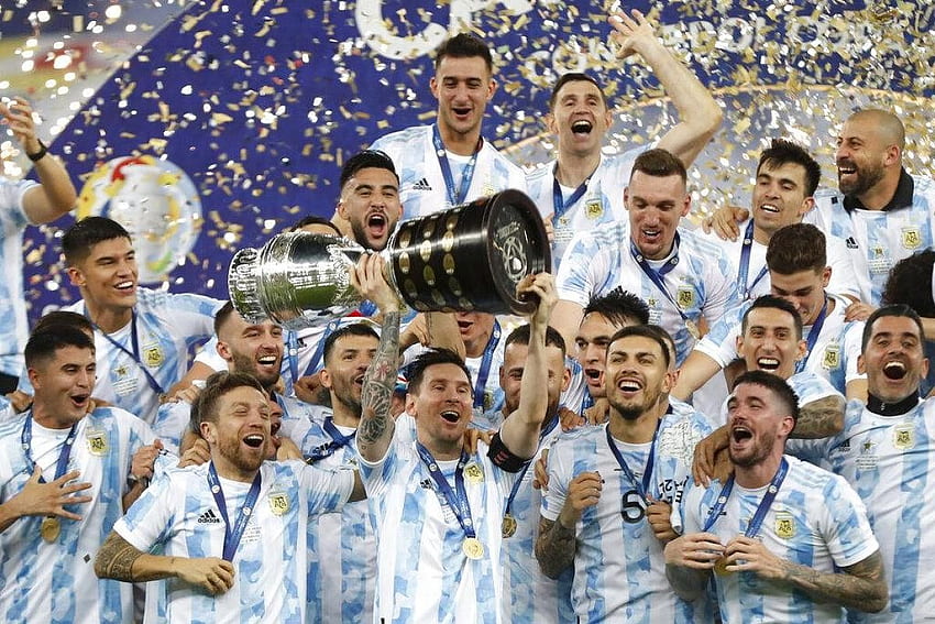 Copa America 2021: After 16 long years, Lionel Messi finally gets his international trophy with Arge- The New Indian Express, Argentina Copa America HD wallpaper