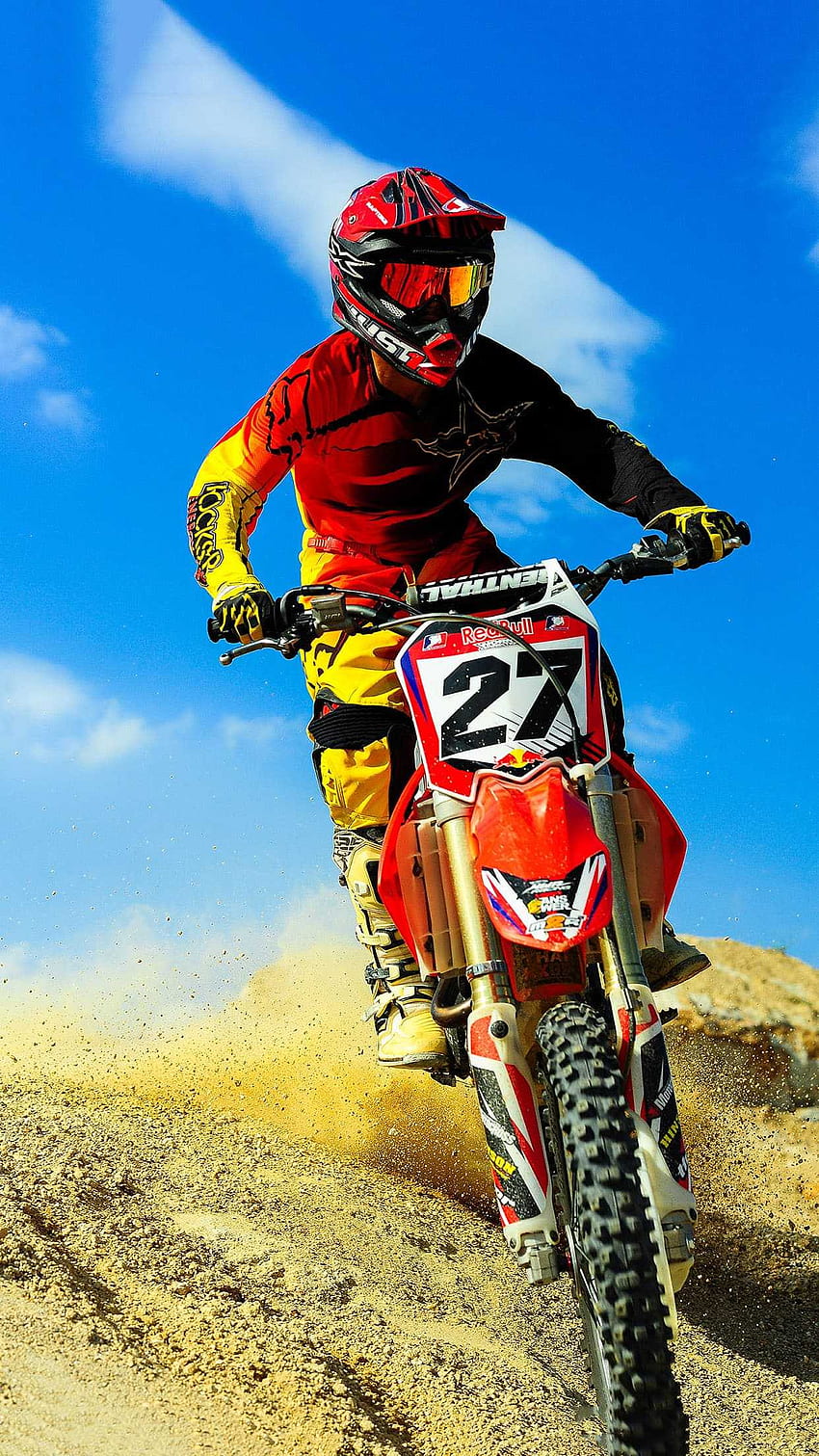 Motocross, Motocross-Rennen HD-Handy-Hintergrundbild