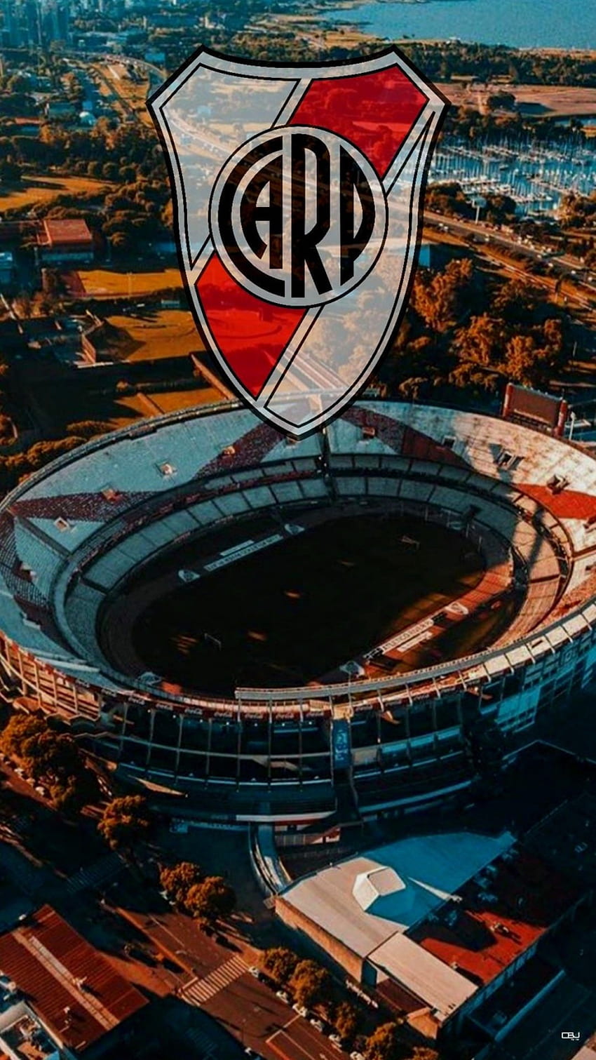 El monumental, Argentinien, River Plate, monumentales Estadio, Millonario HD-Handy-Hintergrundbild