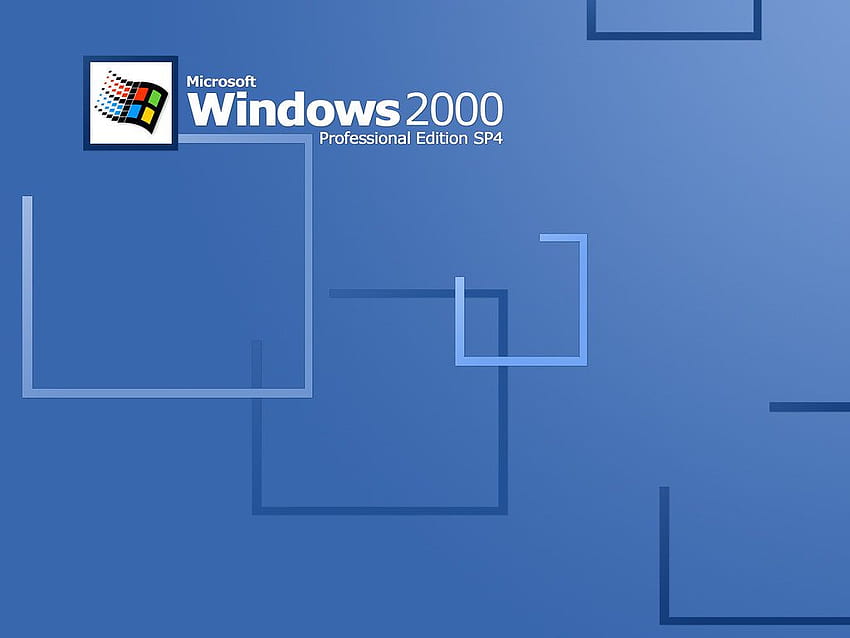 Windows 2000 ログオン画面 高画質の壁紙
