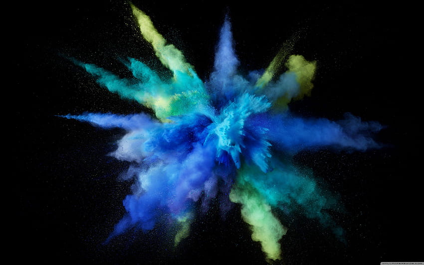Explosion, Bright Color Explosion HD wallpaper