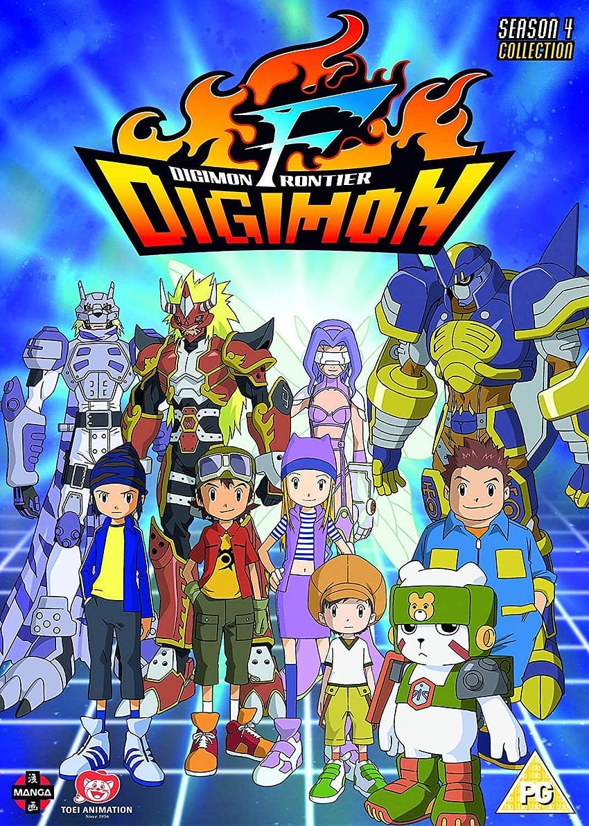 Digimon Frontier (Cyfrowe potwory sezon 4) [DVD] .uk Tapeta na telefon HD