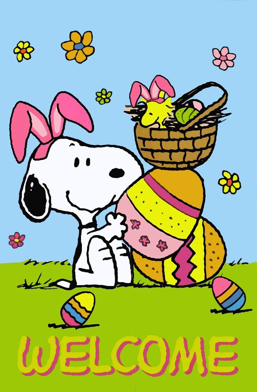 Best SNOOPY AS THE EASTER BEAGLE . Snoopy, Easter, Snoopy And Winston HD phone wallpaper