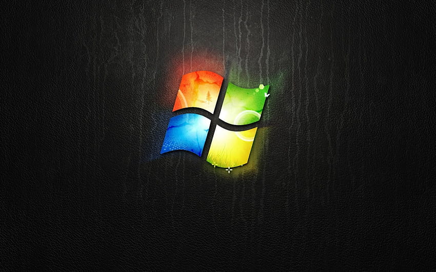 ダーク Windows XP - ゲーマー エディション。 モバイルおよびゲーム用 Windows のブランドとロゴ 高画質の壁紙