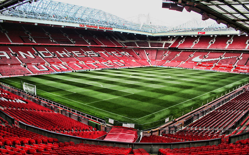 Old Trafford, R, empty stadium, Manchester United Stadium, football  stadium, Manchester United FC, english stadiums, Europe, Red Devils Stadium  for with resolution . High Quality HD wallpaper | Pxfuel