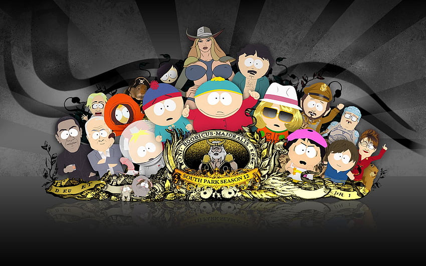 Televisión, South Park, Eric Cartman, Stan Marsh, Kenny McCormick, Kyle Broflovski, Randy Marsh, Butters Stotch fondo de pantalla