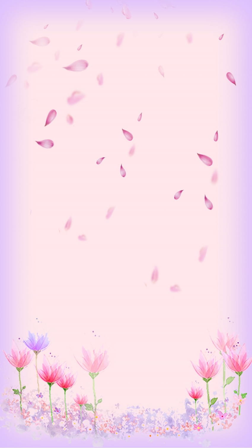 Güzel Minimalist Mor Çiçekli Poster, Çiçekler, Basit, Güzel Arkaplan, Minimalist Lavanta Çiçekleri HD telefon duvar kağıdı
