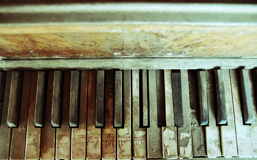 Haunted Piano Best 2871 . Klavier, Antik, Vintage, Weihnachtsklavier HD-Hintergrundbild