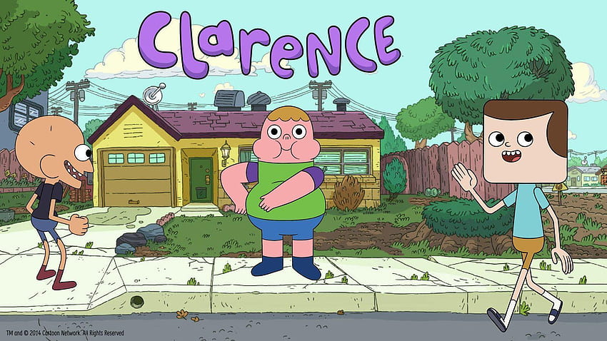Clarence, program telewizyjny Clarence Tapeta HD