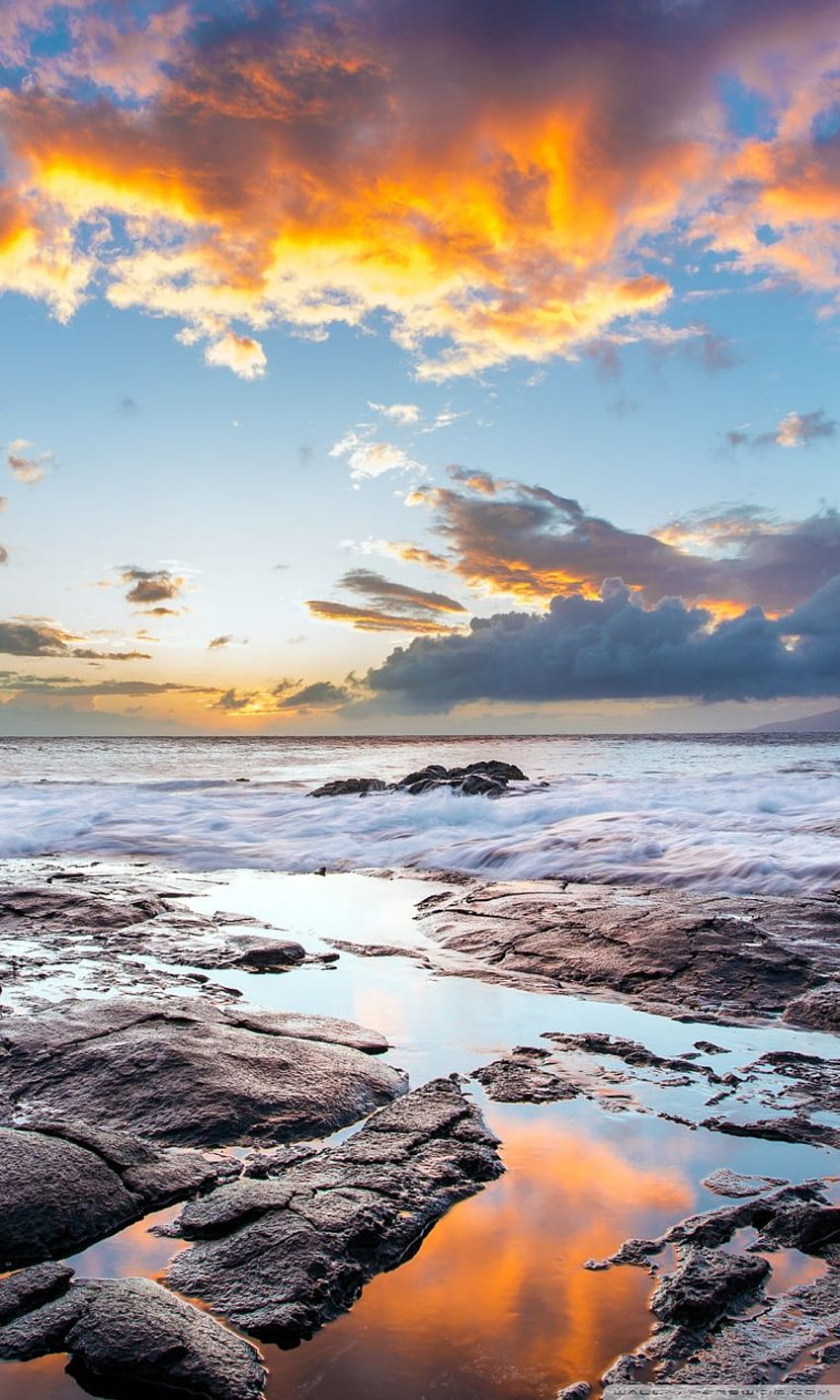 Sunset Maui Hawaiian Island ❤ for Ultra, Hawiian iPhone HD phone wallpaper
