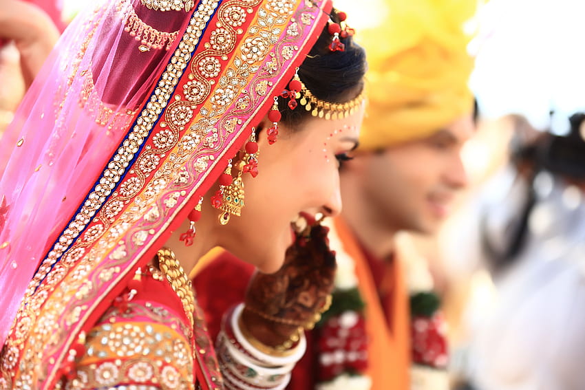 Indian Wedding Couple - New Pic. t, Bridal Couple HD wallpaper | Pxfuel