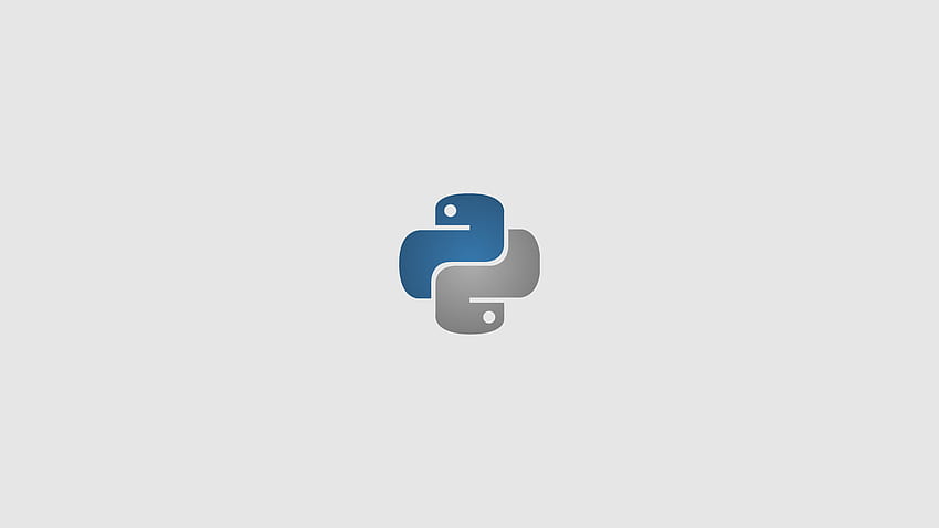 Pemrograman Python Teknologi Putih Minimalis - Resolusi:, Pengodean Python Wallpaper HD