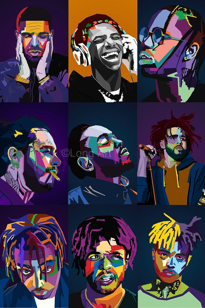 Rapper Collage, Rappers Collage HD phone wallpaper