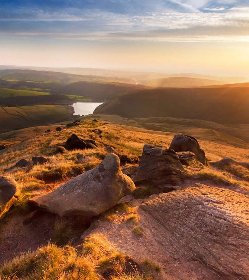 Kinder Scout England - Nature . All is Wall, Flat Nature HD phone wallpaper