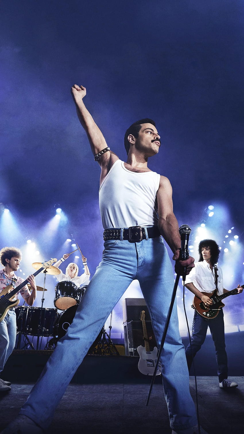 Bohemian Rhapsody (2018) Telefon. Filmomania. Film Queen, Queen Freddie Mercury, Bohemian Rhapsody Tapeta na telefon HD