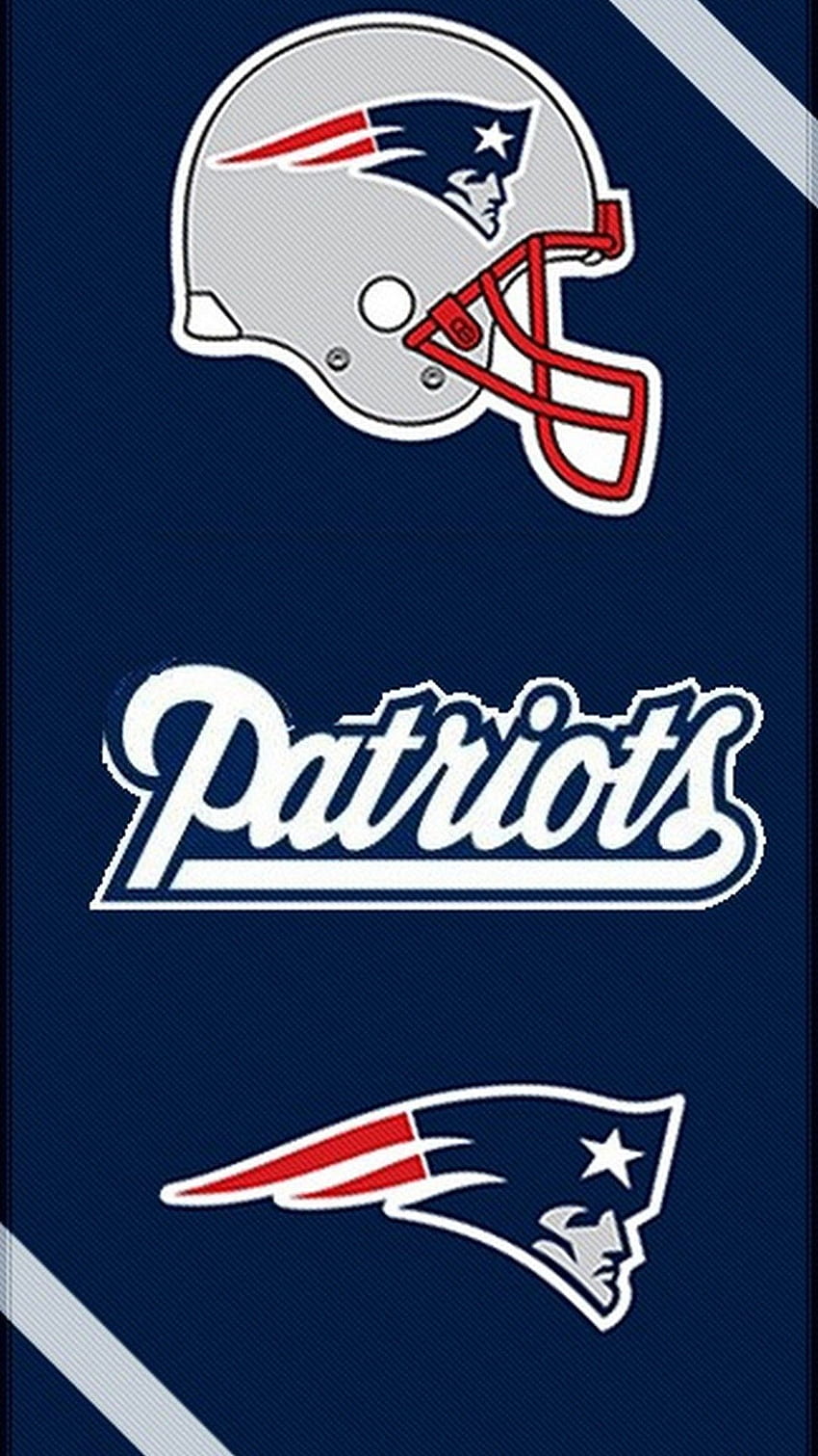 Patriots de la Nouvelle-Angleterre, logo des Patriots de la Nouvelle-Angleterre Fond d'écran de téléphone HD