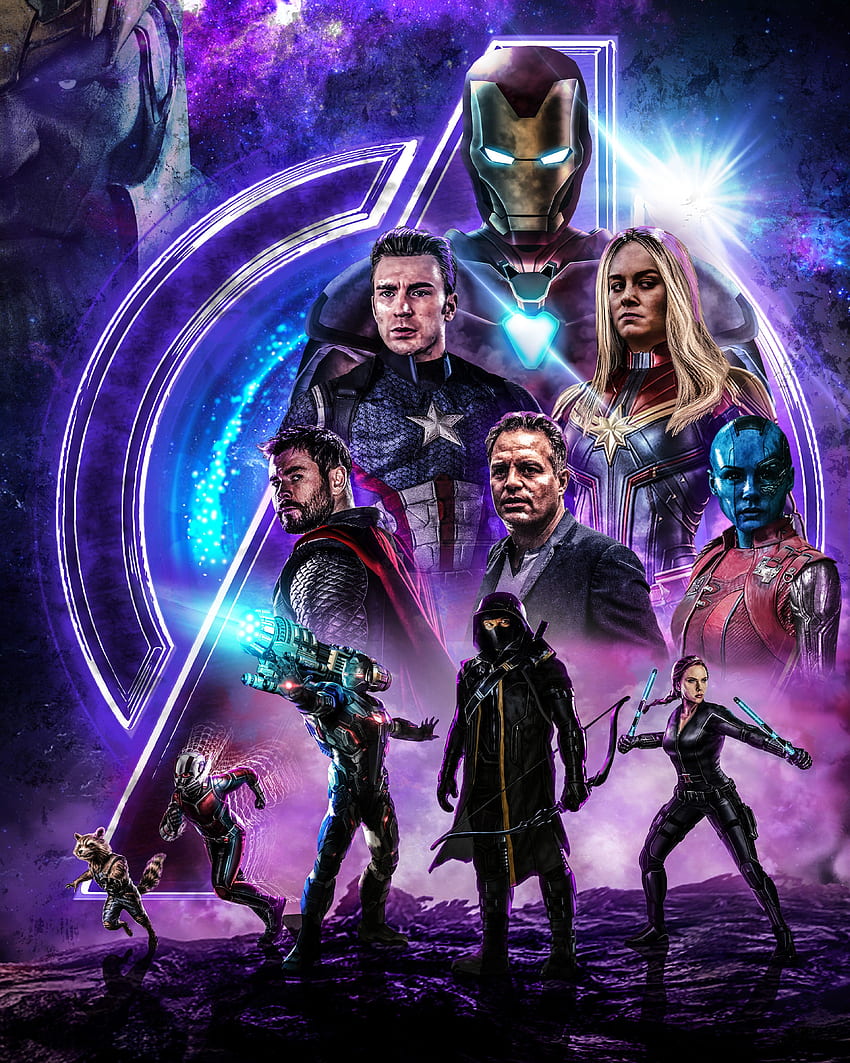 Filme: Avengers: EndGame 2019 Poster Wallpapers Planos de fundo